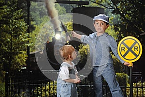 Caution, Train Coming.