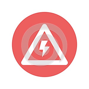 Caution Vector icon which can easily modify or edit