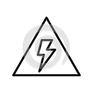 Caution Vector icon which can easily modify or edit