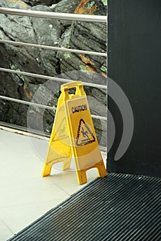 Caution Wet Floor