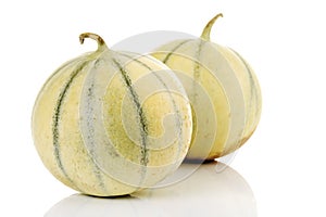 Cavaillon melons, close-up