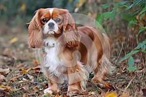 Cavalier King Charles Spaniel - originated in England (Generative AI)