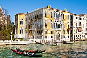 Cavalli Franchetti palace at Venice, Italy