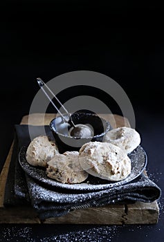 Cavallucci, traditional Tuscan Christmas pastry.