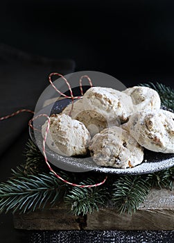 Cavallucci, traditional Tuscan Christmas pastry.