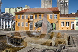 Cavalo Babao Fountain Drooling Horse Fountain - Curitiba, Parana, Brazil photo