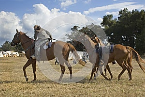 Cavalry Dismounts photo