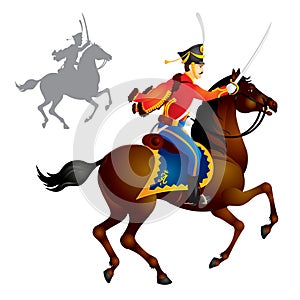 Cavalry soldiers, Hussar