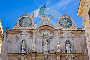 Cavarretta Palace in Trapani city