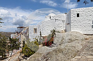 Cave of Apocalypse at Patmos island, Greece