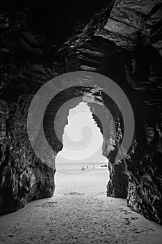 Cave on the Beach of the Cathedrals