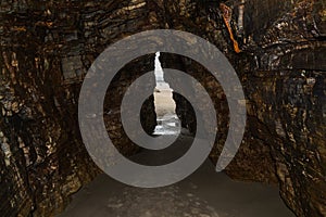 Cave on the Beach of the Cathedrals
