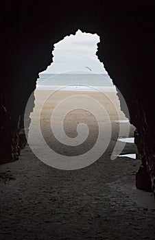 Cave on the Beach of the Cathedrals