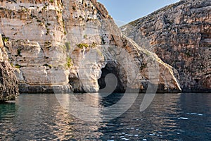 Cave at the Blue Grotto - Qrendi