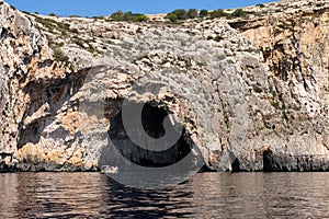 Cave at the Blue Grotto - Qrendi