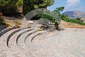 Cave of Charkadio amphitheatre, Tilos