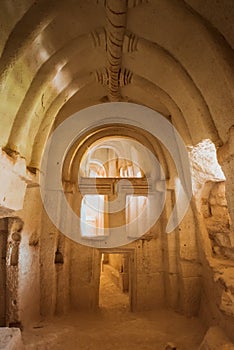 Cave church in Cappadocia, Turkey