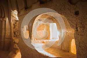 Cave church in Cappadocia, Turkey