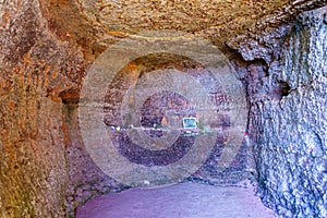 Cave church in the Yailata site