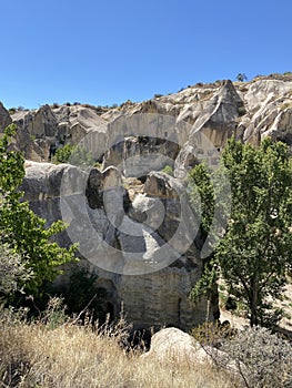 Cave churches in Goreme open air museum