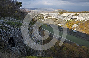 Cave city Eski-Kermen, Crimea