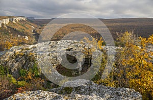 Cave city Eski-Kermen, Crimea