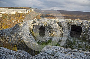 Cave city Eski-Kermen, Crimea