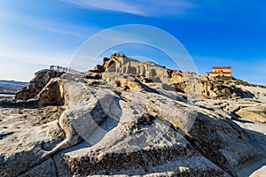 Cave city Uplistsikhe. One of the first cities in Georgia.