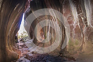 Cave at Ciudad de Itas park at Torotoro. photo