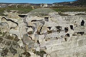 Cave complex at the fortress of Kalamita in Inkerman