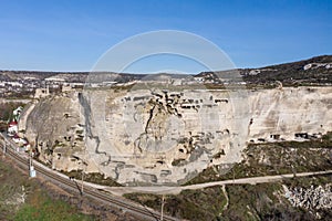 Cave complex at the fortress of Kalamita in Inkerman