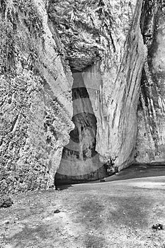 Cave of the Cordari, archaeological site in Syracuse, Sicily, Italy