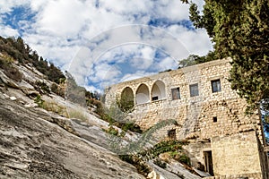 Cave of Elijah in Haifa, Israel