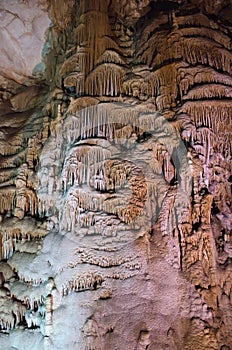 In a cave of Emine-Bair-Koba in Crimea, Ukraine