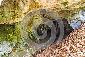 Cave entrance