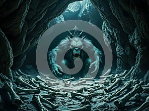 The cave of the evil cannibal troll.