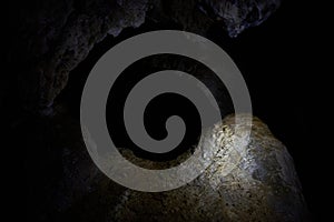 Cave formations in Boiu de Sus Cave