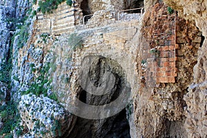 Cave fortress, mount Arbel