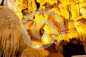 Cave, Ha Long Bay, Vietnam photo
