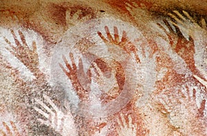 Cave with hand prints, cueva de las manos