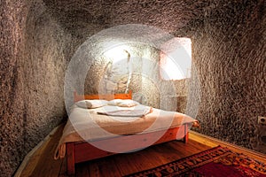 Cave Hotel Bedroom