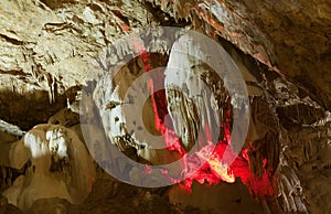 Cave interior