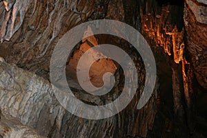 Cave interior