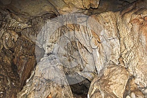 Cave interior