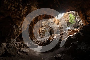 cave with intricate and delicate spelunking formations, great for photography