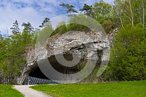 Cave Kulna in Moravian karts in the Czech republic. photo