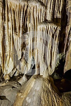 Cave with lot of amazing Stalactites and stalagmites