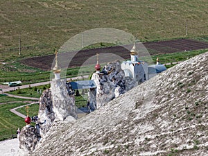 Cave monastery in Kostomarovo