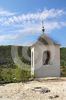 Cave monastery in Moldova, Orheiul Vechi photo