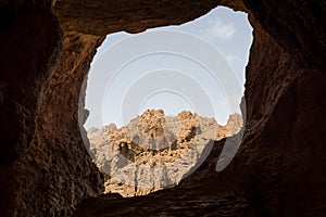 Cave in Morroco mountains